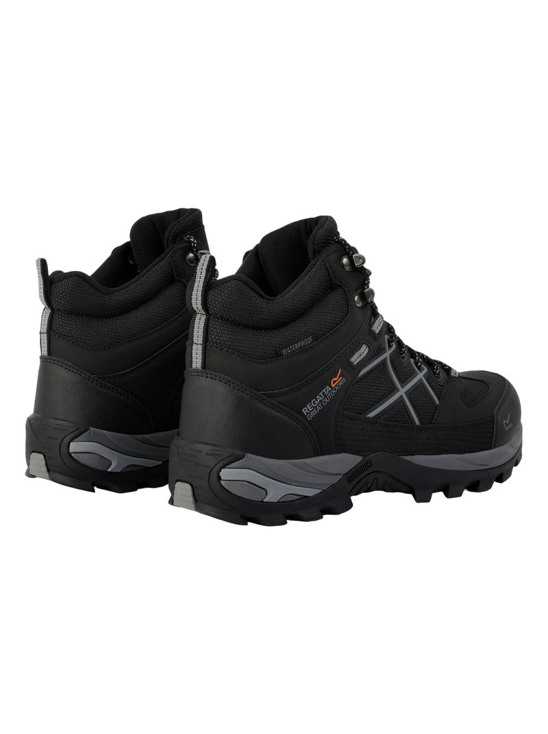 Regatta - Bottines de marche SAMARIS Noir mat - Kiabi