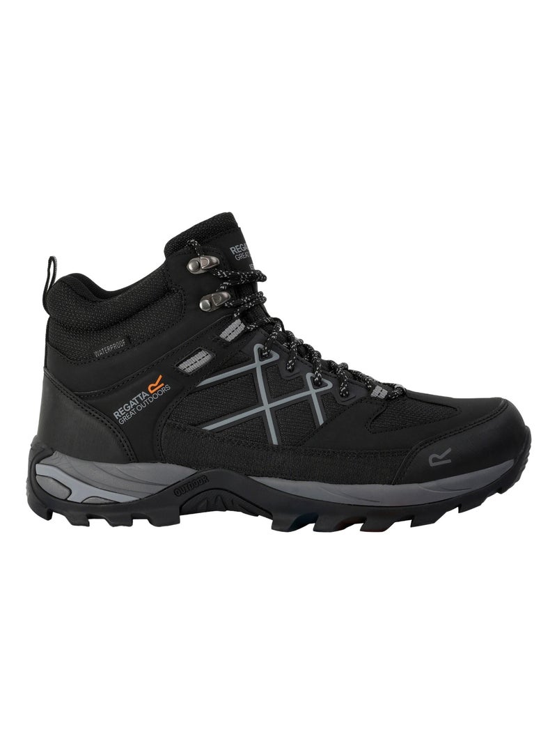 Regatta - Bottines de marche SAMARIS Noir mat - Kiabi