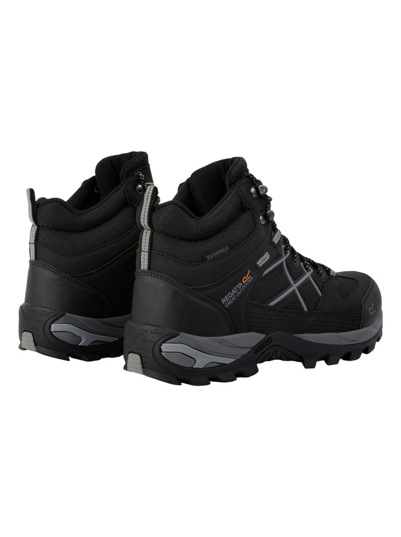 Regatta - Bottines de marche SAMARIS Noir Noir - Kiabi