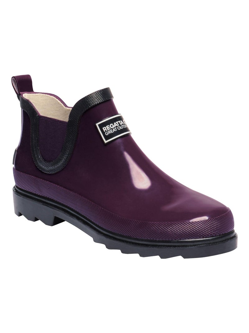Regatta - Bottines de pluie HARPER Violet foncé - Kiabi