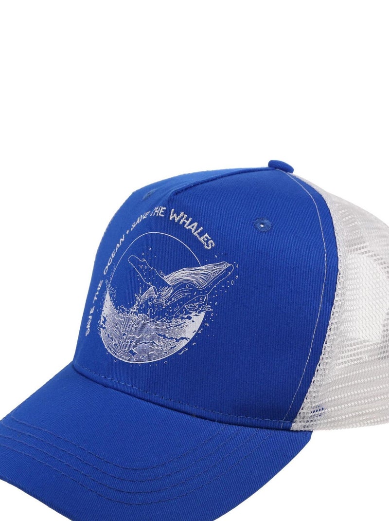 Regatta - Casquette trucker TASSIAN Bleu Blanc - Kiabi