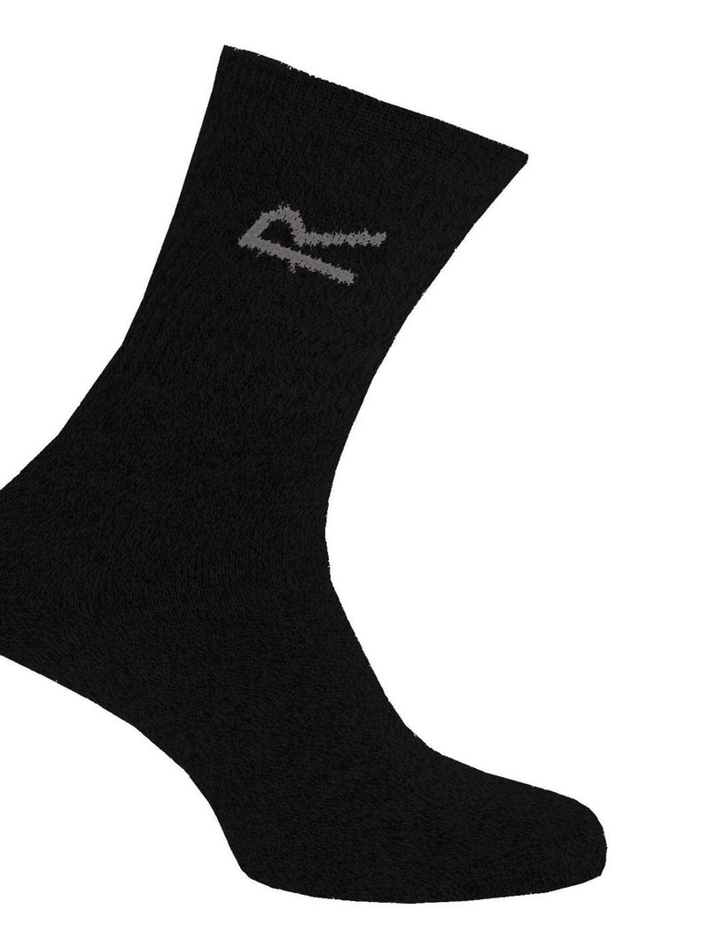 Regatta - Chaussettes (lot de 3 paires) Gris foncé - Kiabi