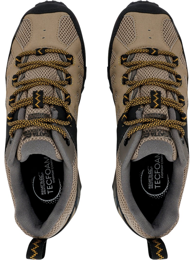Regatta - Chaussures basses de marche à lacets EDGEPOINT Beige - Kiabi