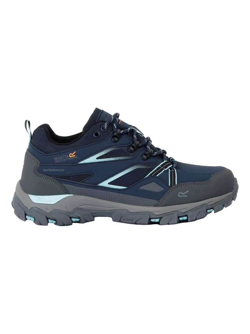 Regatta - Chaussures basses de marche HOLCOMBE Bleu Bleu - Kiabi