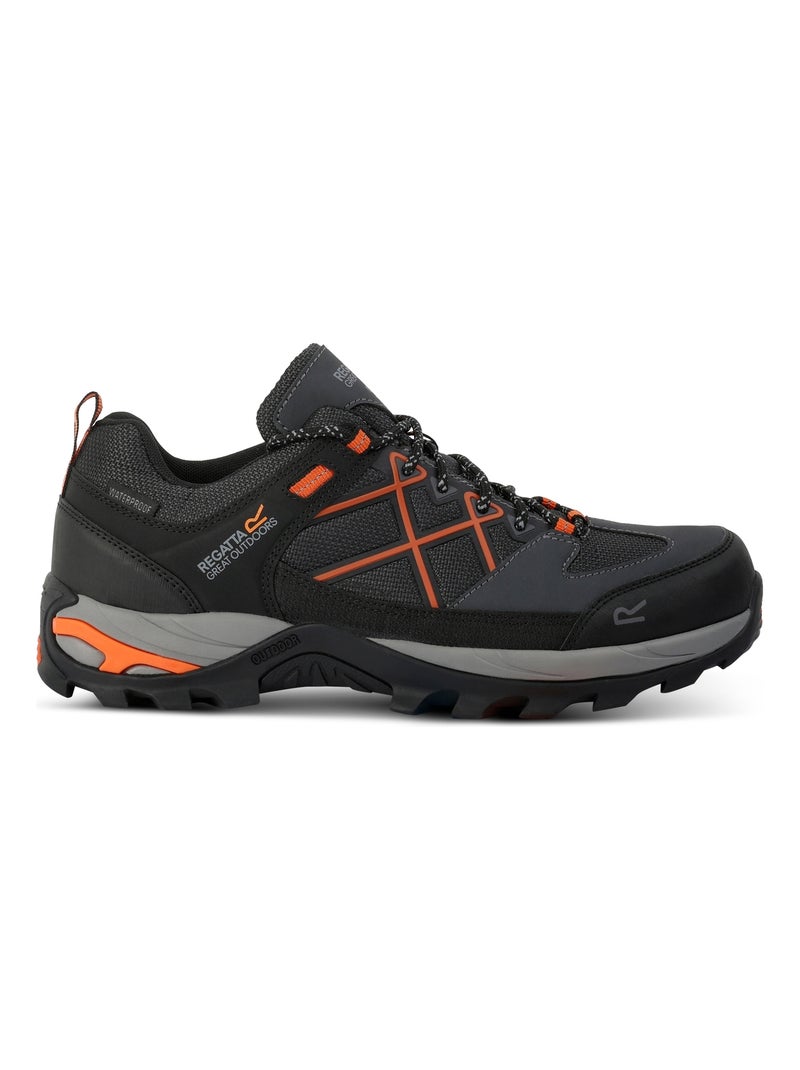 Regatta - Chaussures de marche SAMARIS Gris Orange - Kiabi