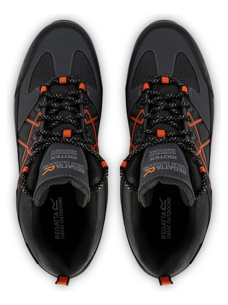 Regatta - Chaussures de marche SAMARIS Gris Orange - Kiabi