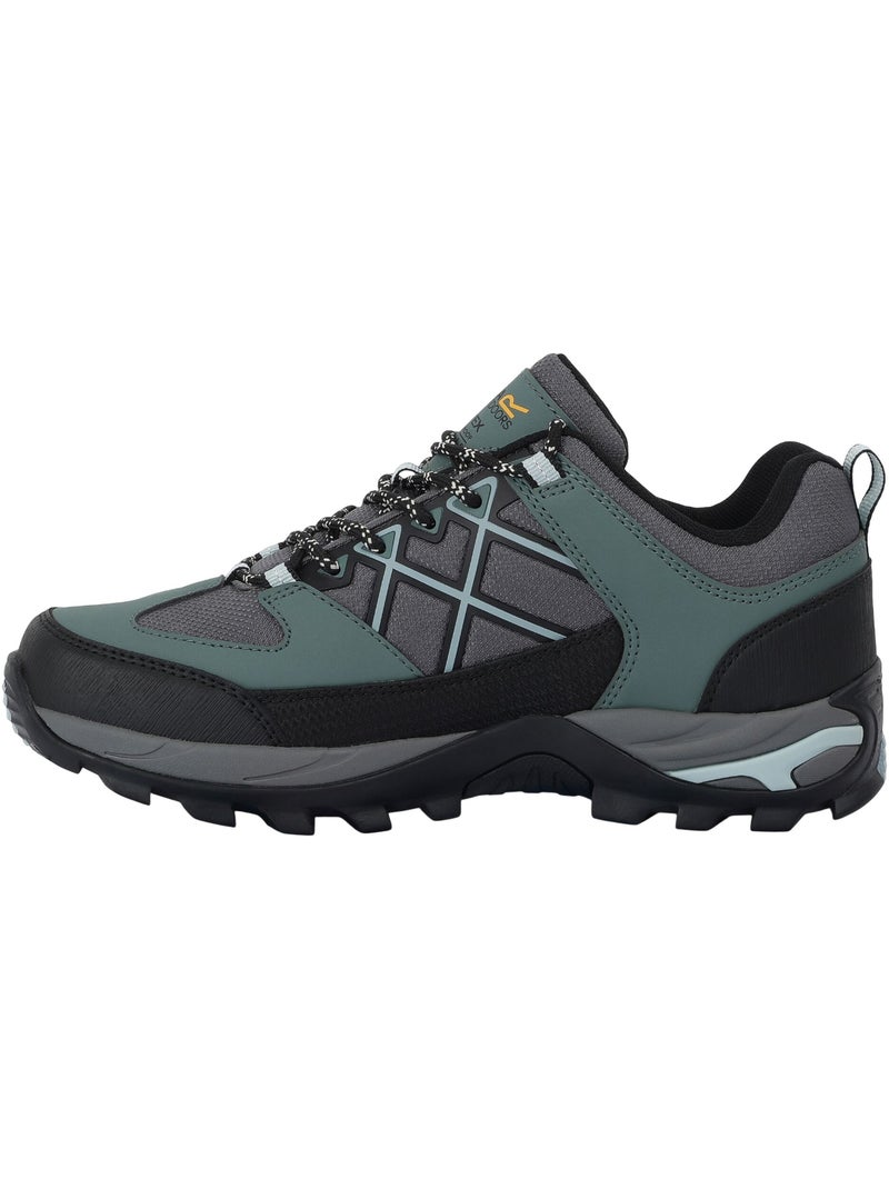 Regatta - Chaussures de marche SAMARIS Vert marine fluo - Kiabi