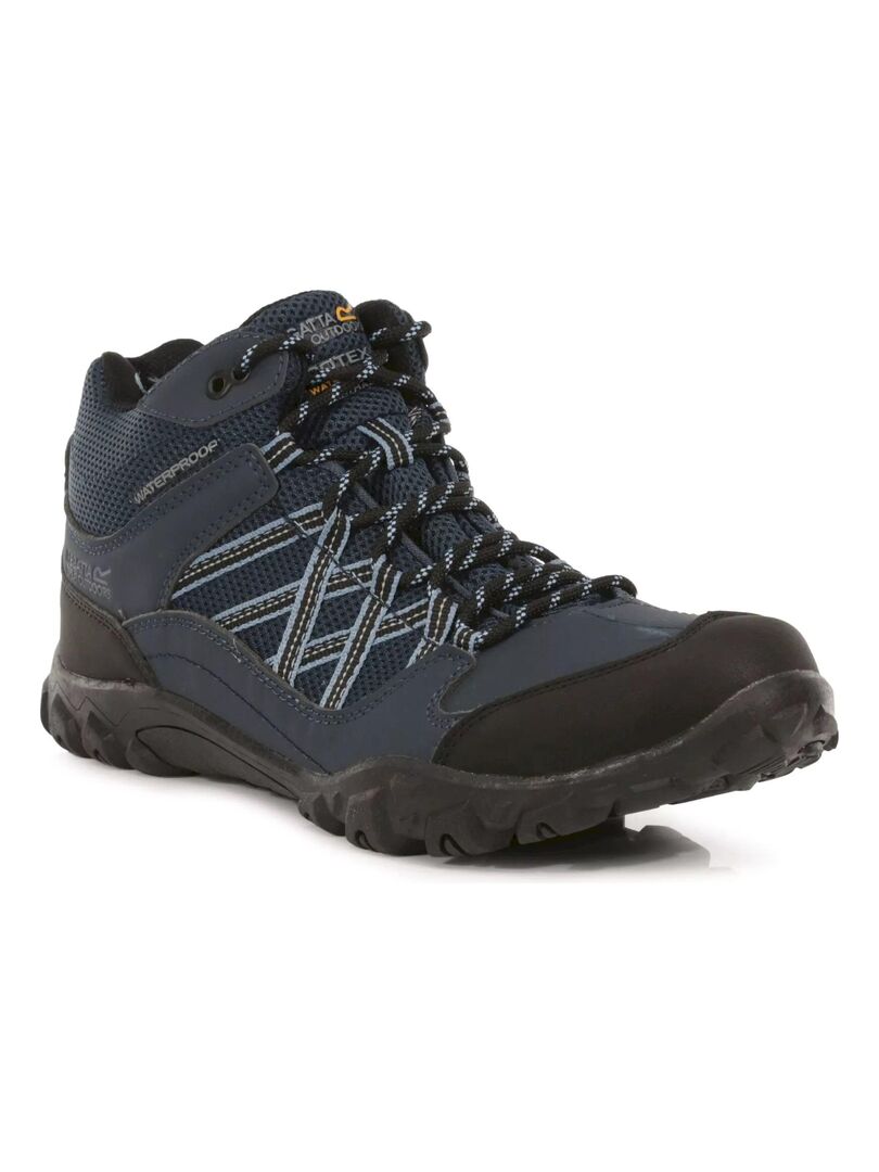 Regatta - Chaussures de randonnée EDGEPOINT Bleu Noir Noir - Kiabi