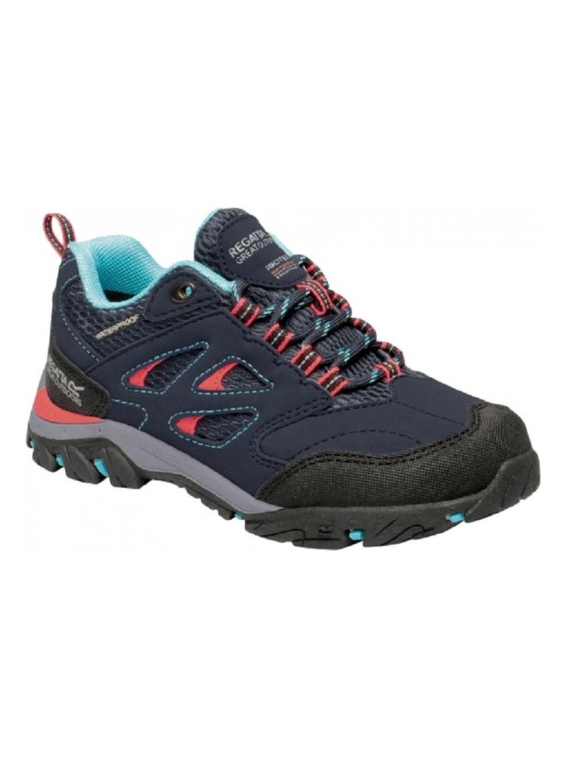 Regatta - Chaussures de randonnée HOLCOMBE Bleu Rouge - Kiabi