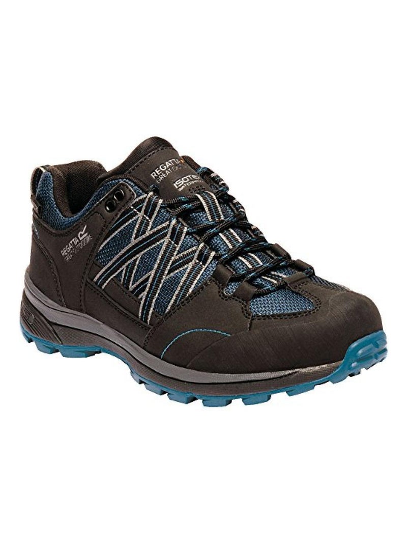 Regatta - Chaussures de randonnée SAMARIS Bleu Noir Noir - Kiabi