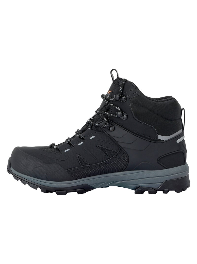Regatta - Chaussures montantes de marche REGEN Noir - Kiabi