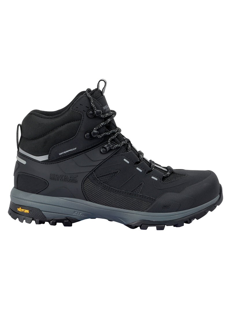 Regatta - Chaussures montantes de marche REGEN Noir - Kiabi