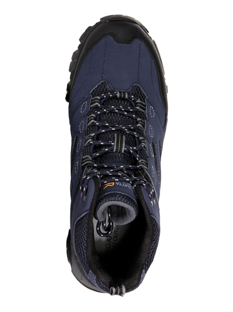 Regatta - Chaussures montantes de randonnée HOLCOMBE Bleu Gris - Kiabi