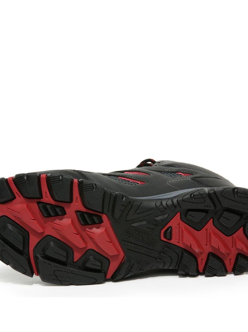 Regatta - Chaussures montantes de randonnée HOLCOMBE Gris Rouge - Kiabi