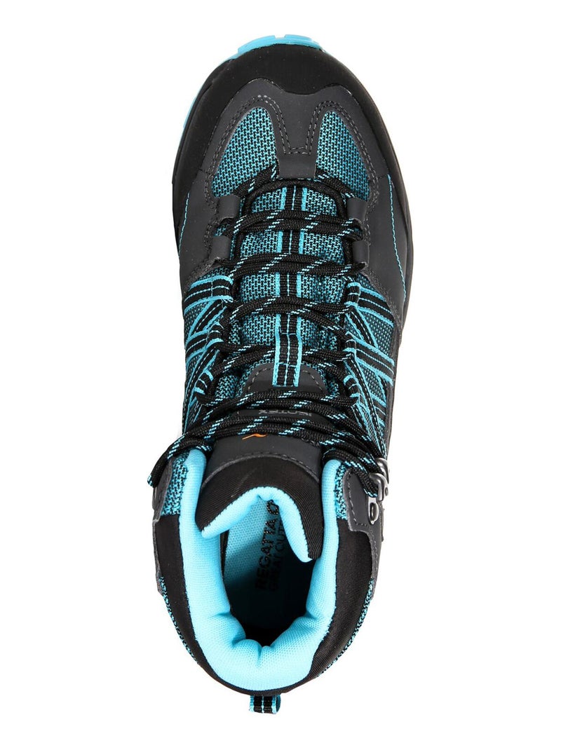 Regatta - Chaussures montantes de randonnée SAMARIS Bleu Vert - Kiabi