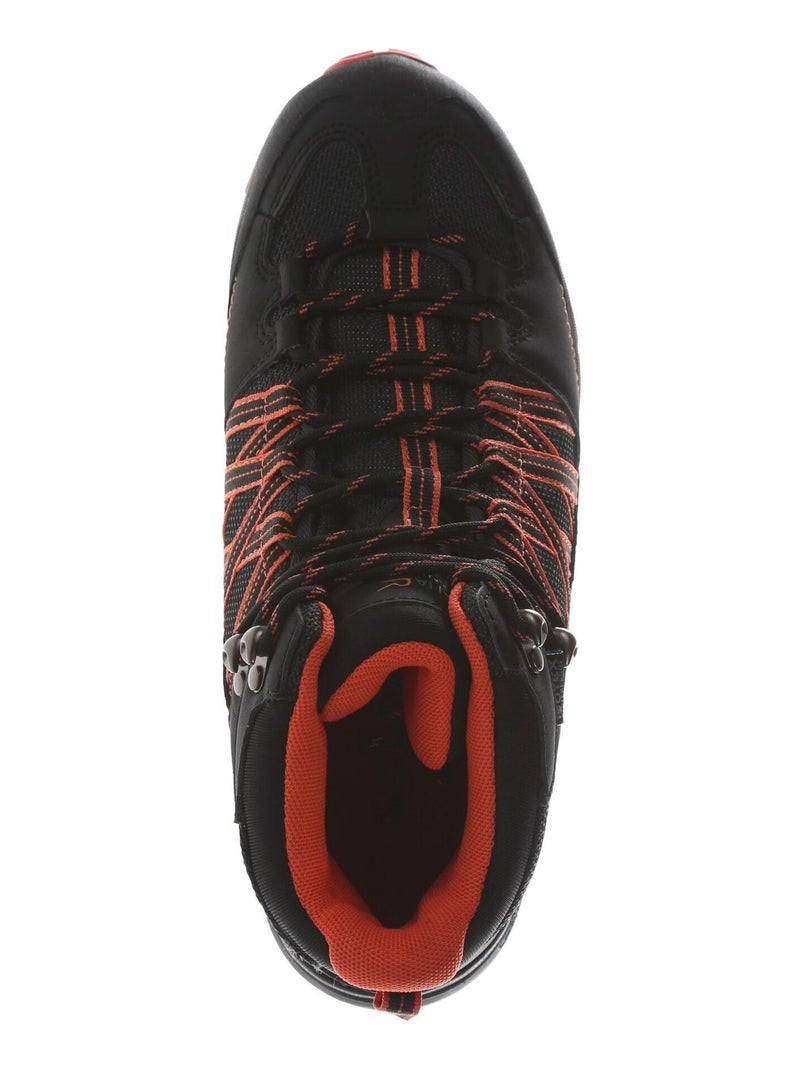 Regatta - Chaussures montantes de randonnée SAMARIS Noir Orange Noir - Kiabi