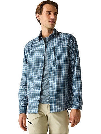 Regatta - Chemise de voyage motif/style à carreaux