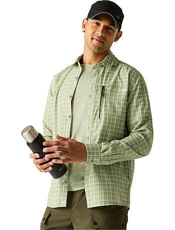 Regatta - Chemise de voyage motif/style à carreaux