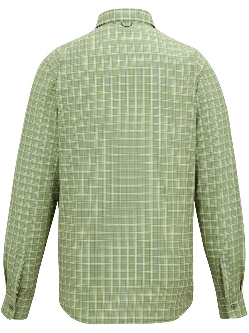 Regatta - Chemise de voyage motif/style à carreaux Vert Sauge - Kiabi