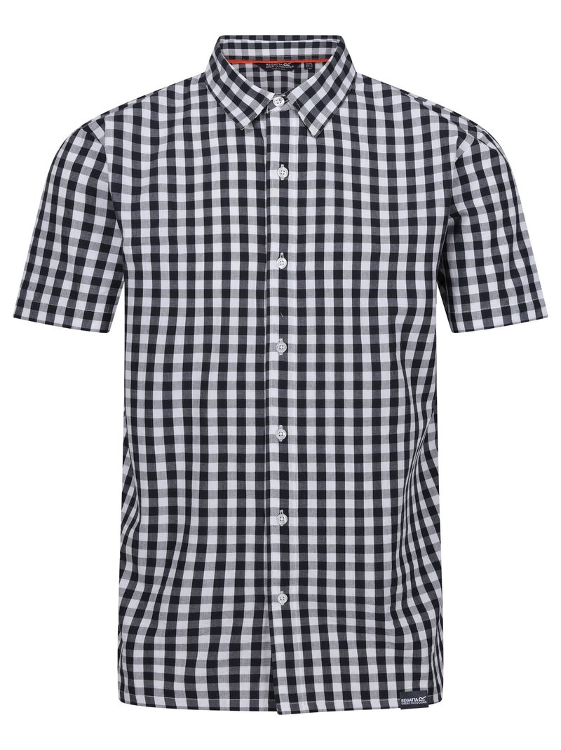 Regatta - Chemise DENMOOR Bleu Bleu marine Blanc - Kiabi