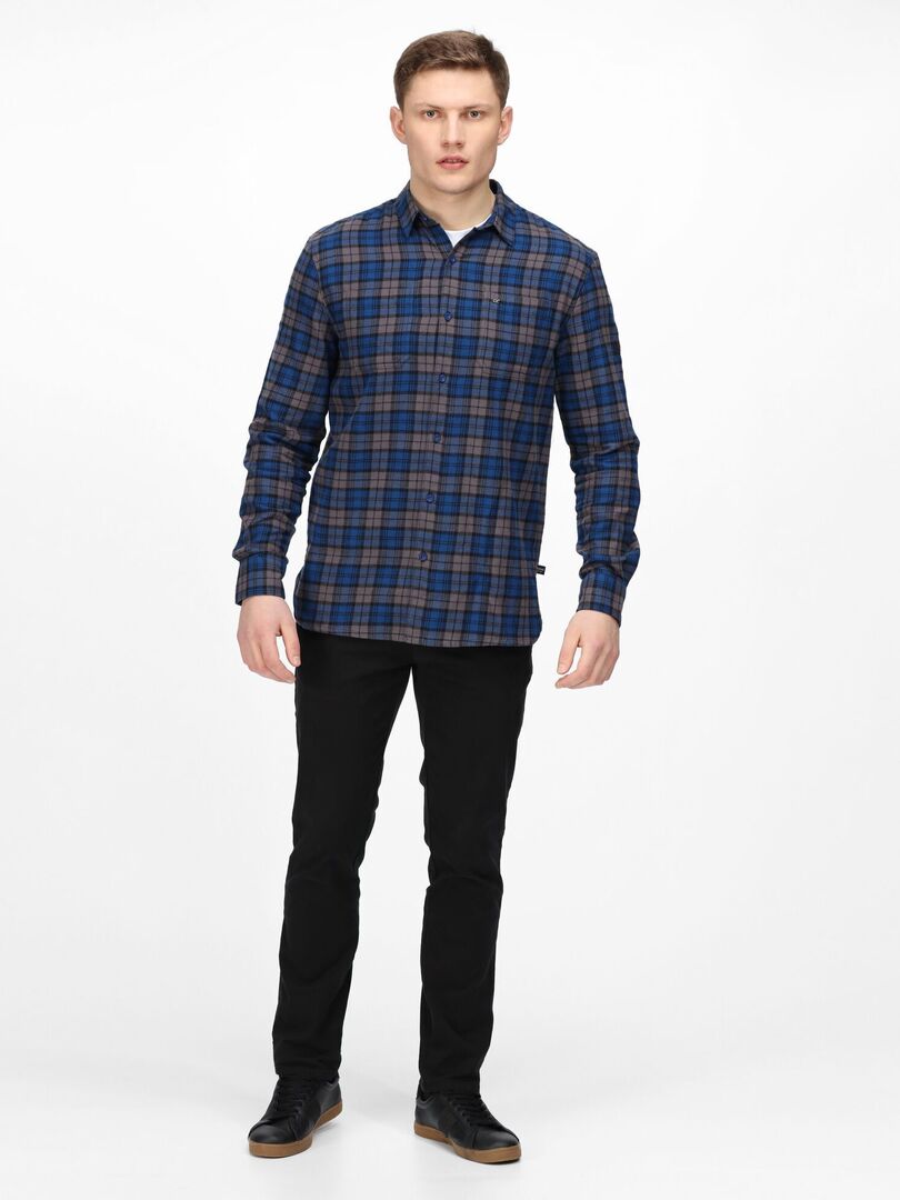 Chemise Homme Lance - Regatta | 100% Coton Bio, à Carreaux, Style Décontracté