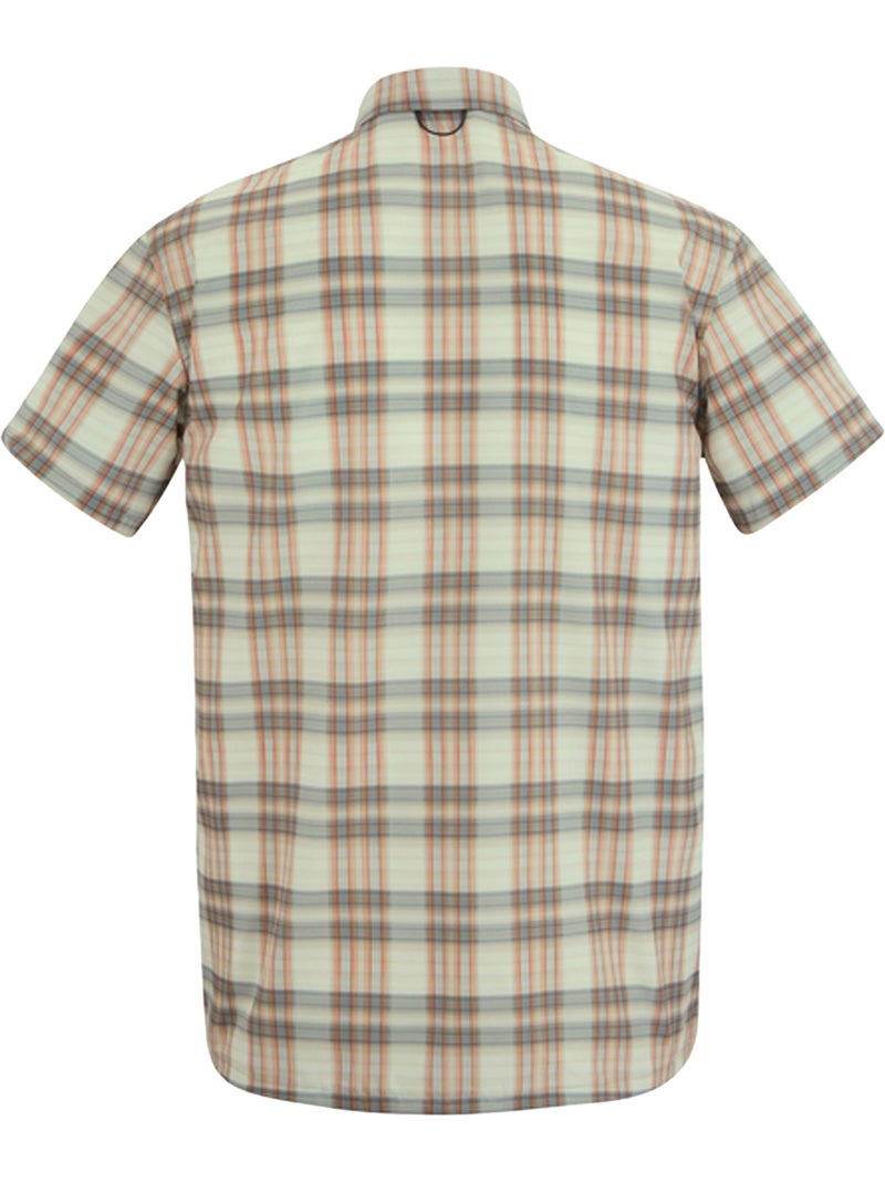 Regatta - Chemise manches courtes de voyage motif/style à carreaux Blanc - Kiabi