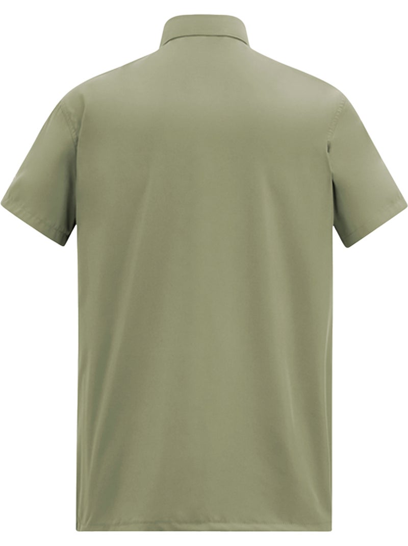 Regatta - Chemise manches courtes de voyage Vert sapin - Kiabi