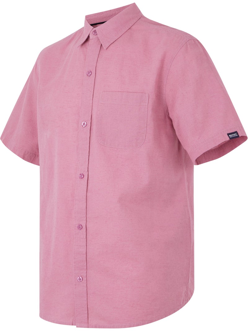 Regatta - Chemise Manches courtes LORAN Mauve lilas - Kiabi