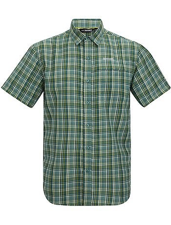 Regatta - Chemise manches courtes motif/style à carreaux MINDANO