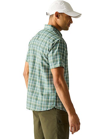 Regatta - Chemise manches courtes motif/style à carreaux MINDANO