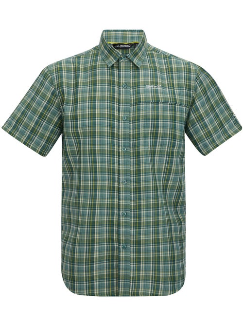 Regatta - Chemise manches courtes motif/style à carreaux MINDANO - Kiabi