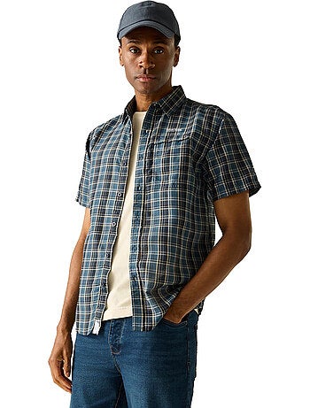 Regatta - Chemise manches courtes motif/style à carreaux MINDANO