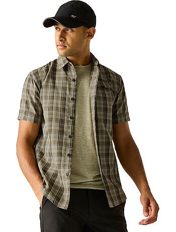 Regatta - Chemise manches courtes motif/style à carreaux MINDANO