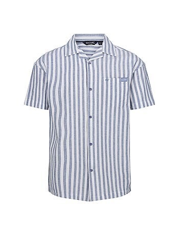 Regatta - Chemise manches courtes motif/style à rayures SHOREBAY