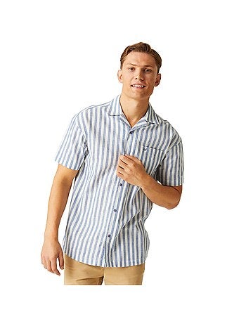 Regatta - Chemise manches courtes motif/style à rayures SHOREBAY