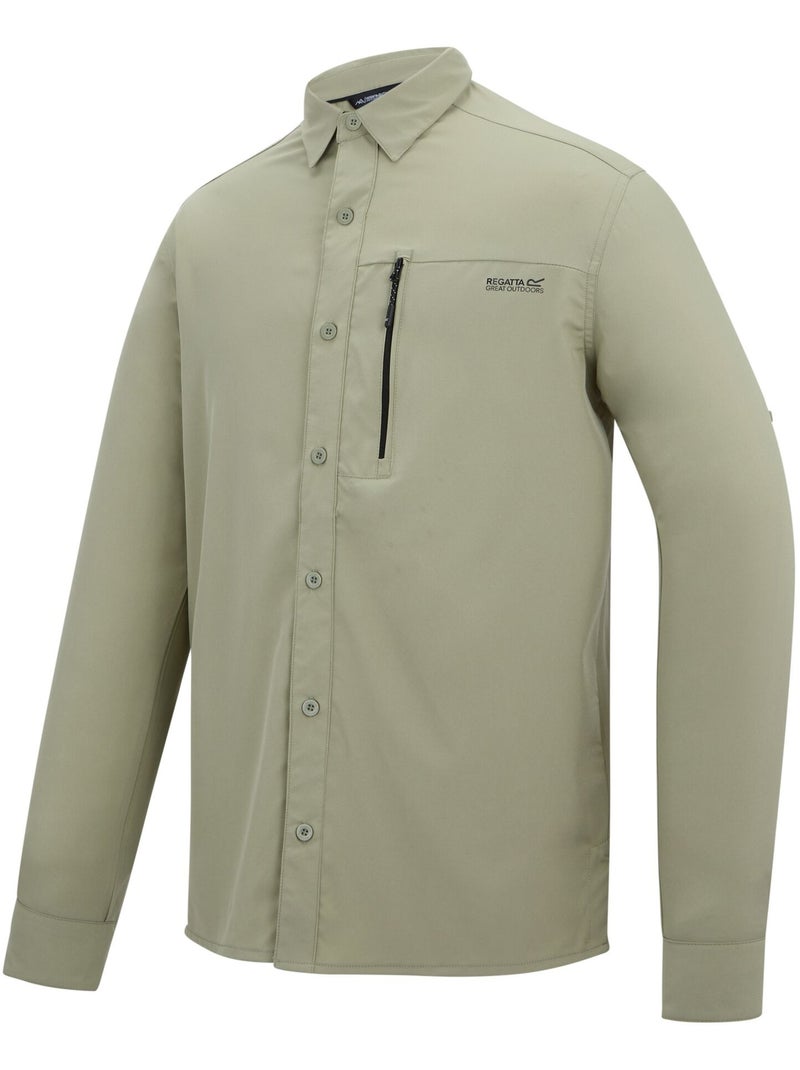Regatta - Chemise manches longues de voyage Blanc nacré - Kiabi