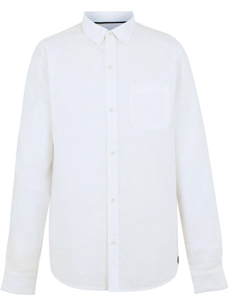 Regatta - Chemise manches longues LORAN Blanc - Kiabi