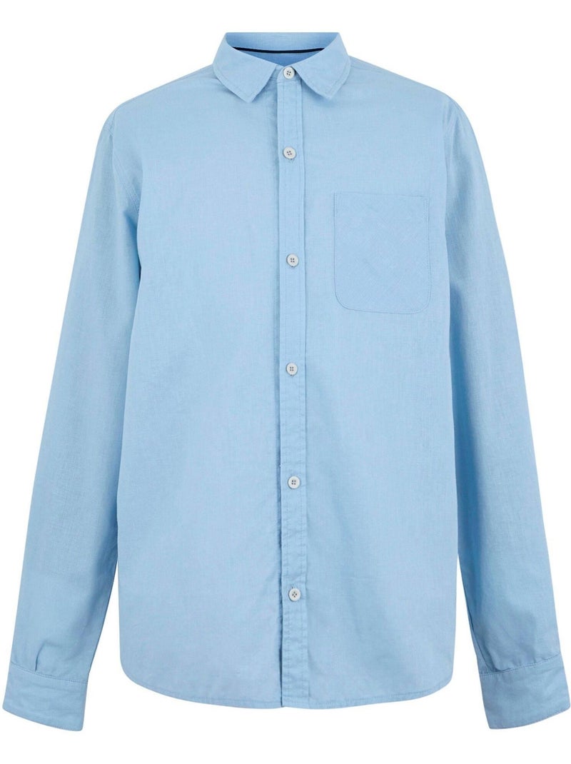 Regatta - Chemise manches longues LORAN Bleu anthracite - Kiabi