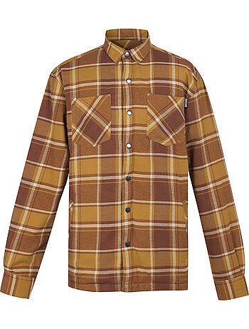 Regatta - Chemise manches longues motif/style à carreaux THAMOS