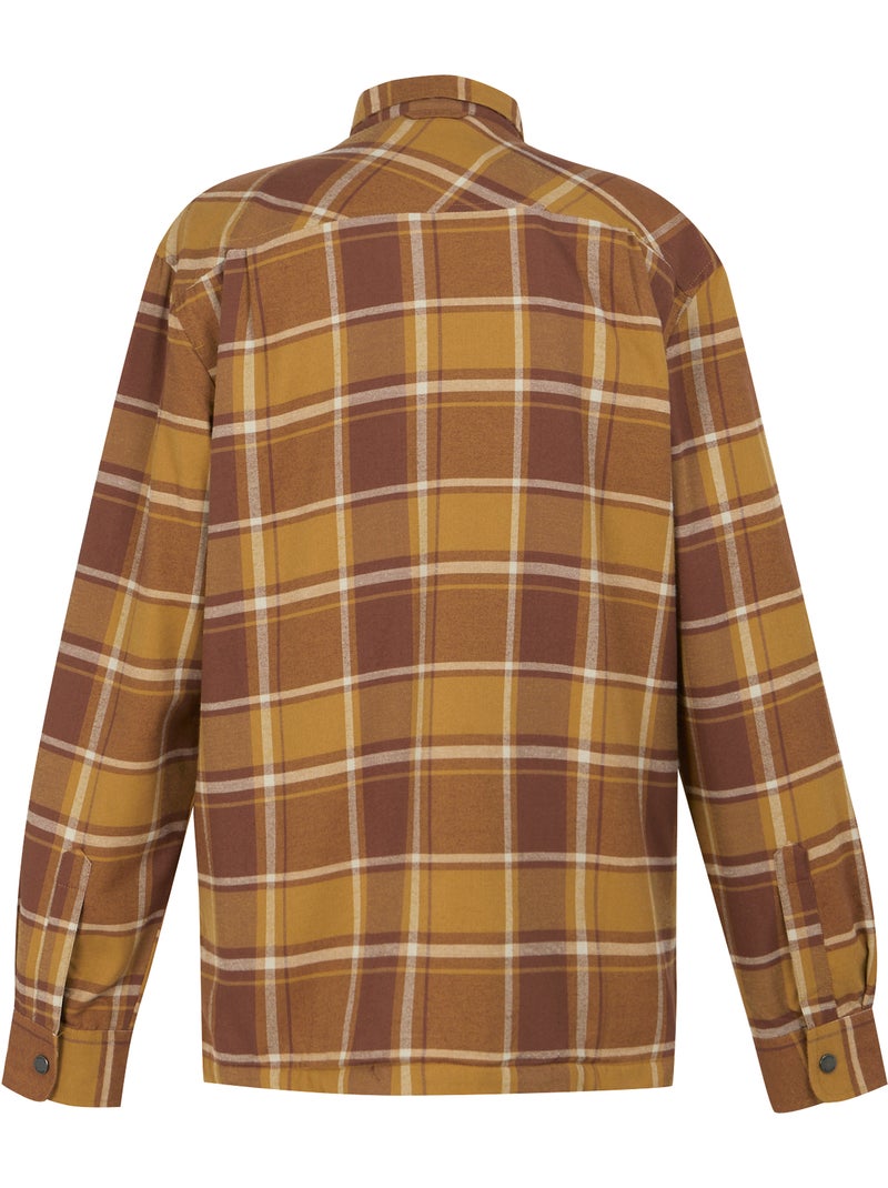 Regatta - Chemise manches longues motif/style à carreaux THAMOS Marron - Kiabi