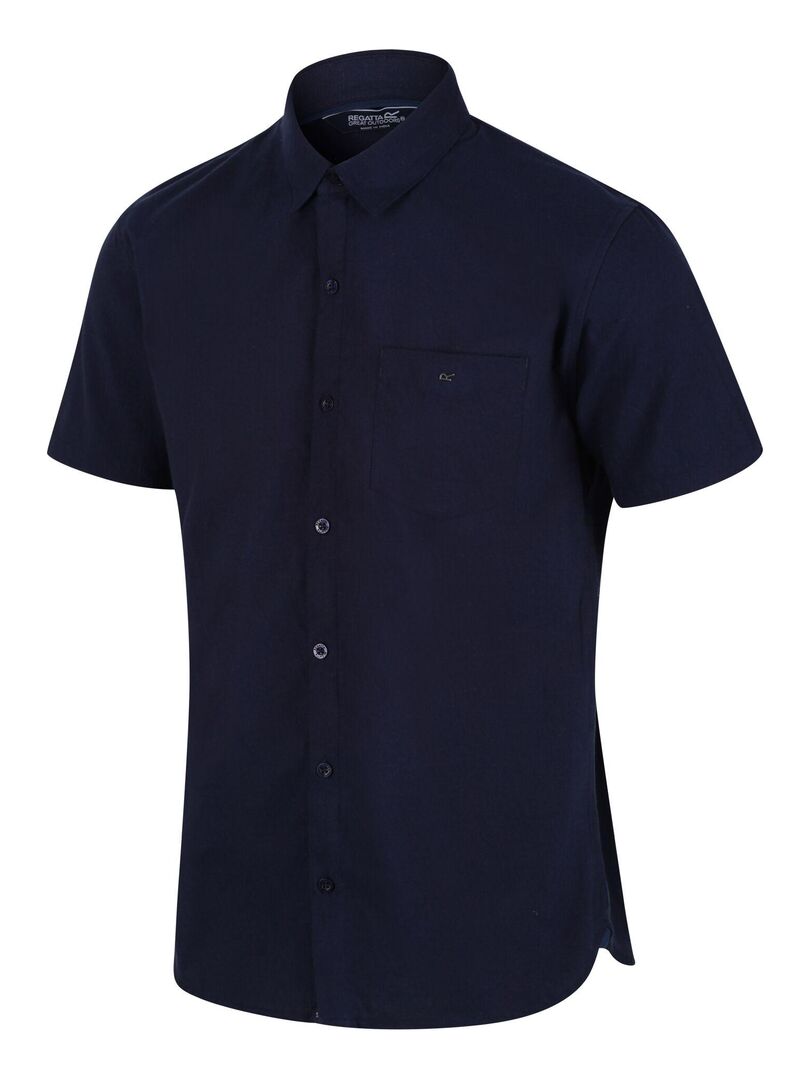 Chemise De Protection En Flanelle à Carreaux - Taille XXL - Bleu Marine/Beige/Orange - Pour Jardin, Bricolage - 3