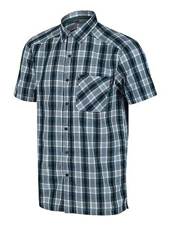 Chemise homme Verthe Manches Courtes Ete Respirante Slim Fit Sans