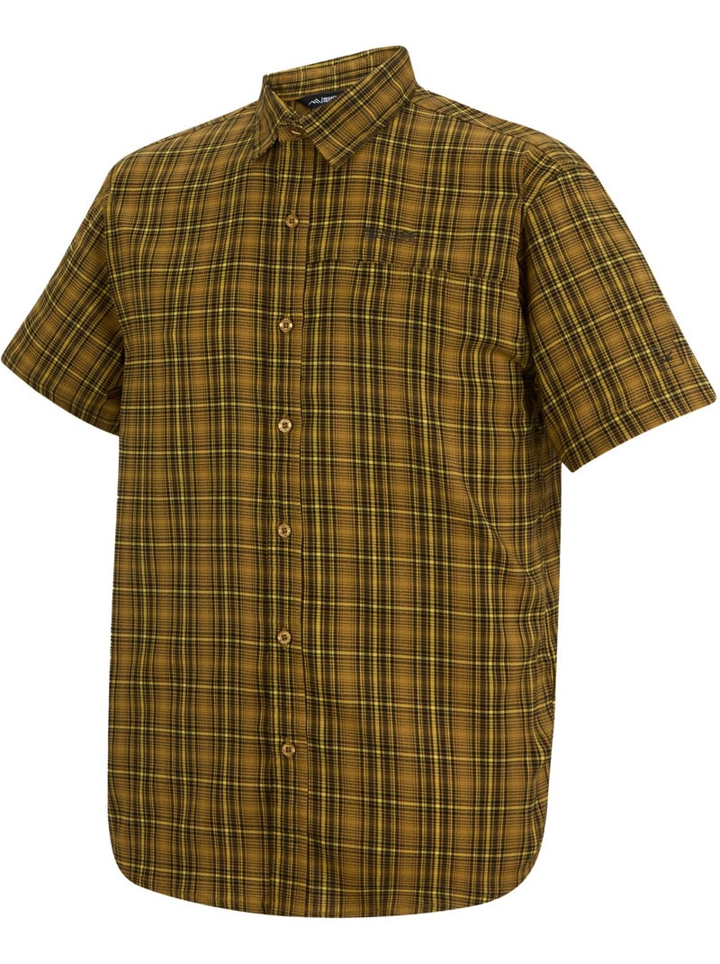 Regatta - Chemise motif/style à carreaux BEGARNO Jaune/Or - Kiabi