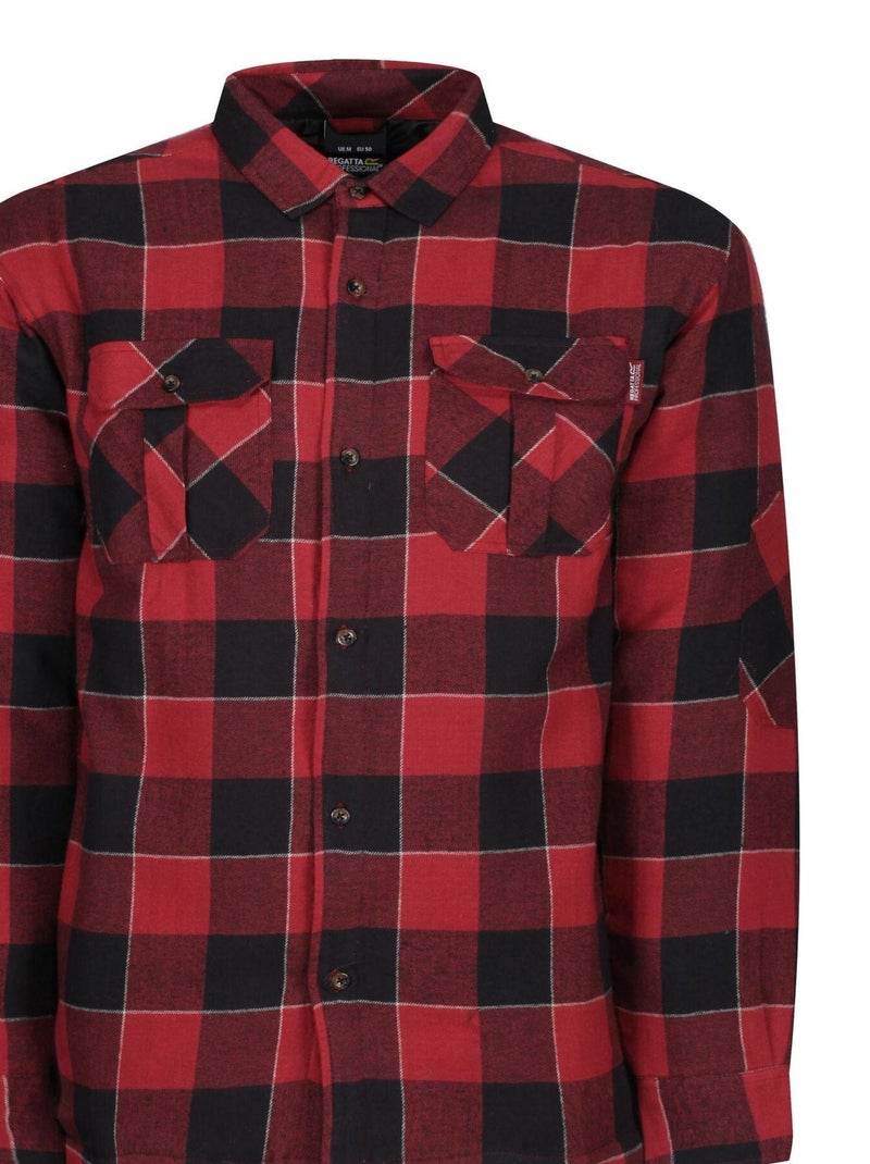 Regatta - Chemise SHELFORD Rouge - Kiabi
