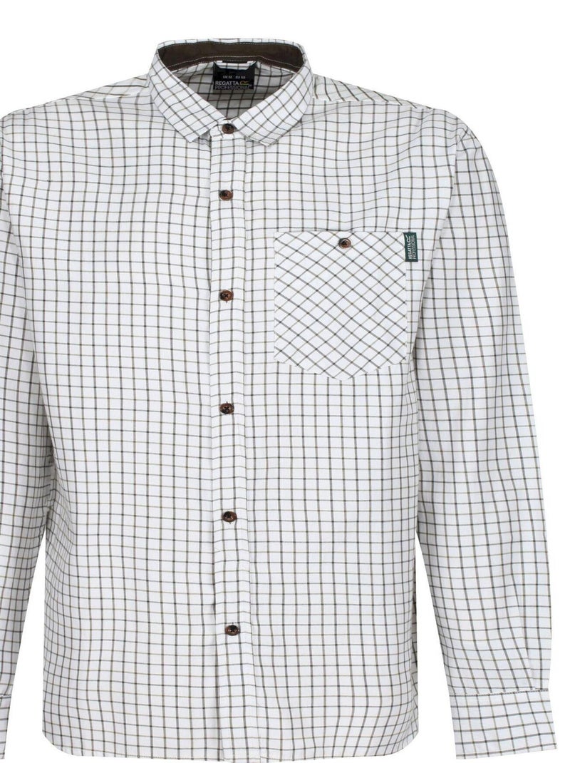 Regatta - Chemise TATTERSALL Vert - Kiabi