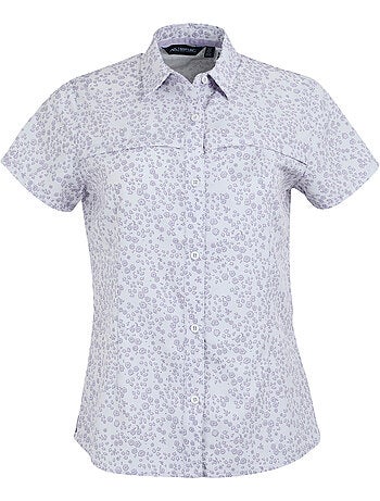 Regatta - Chemisier manches courtes motif/style Fleurs de prairie TRAVEL