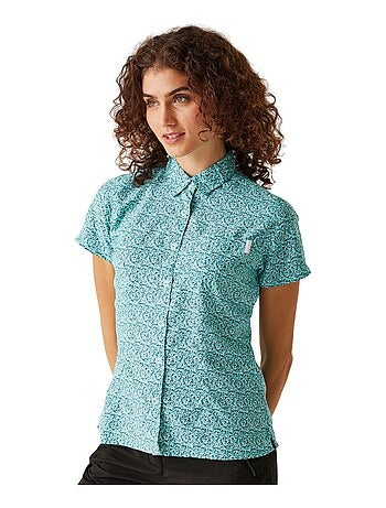 Regatta - Chemisier manches courtes motif/style Imprimé petites fleurs MINDANO