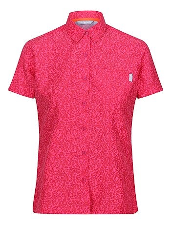 Regatta - Chemisier manches courtes motif/style Imprimé petites fleurs MINDANO