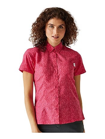 Regatta - Chemisier manches courtes motif/style Imprimé petites fleurs MINDANO