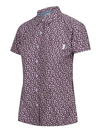 Regatta - Chemisier manches courtes motif/style Imprimé petites fleurs MINDANO